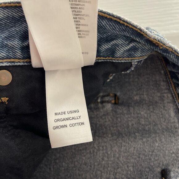 Agolde Rami Carpenter Jeans Women's 34 / 18 Repetition Blue Ankle Leg Revolve - Picture 12 of 13